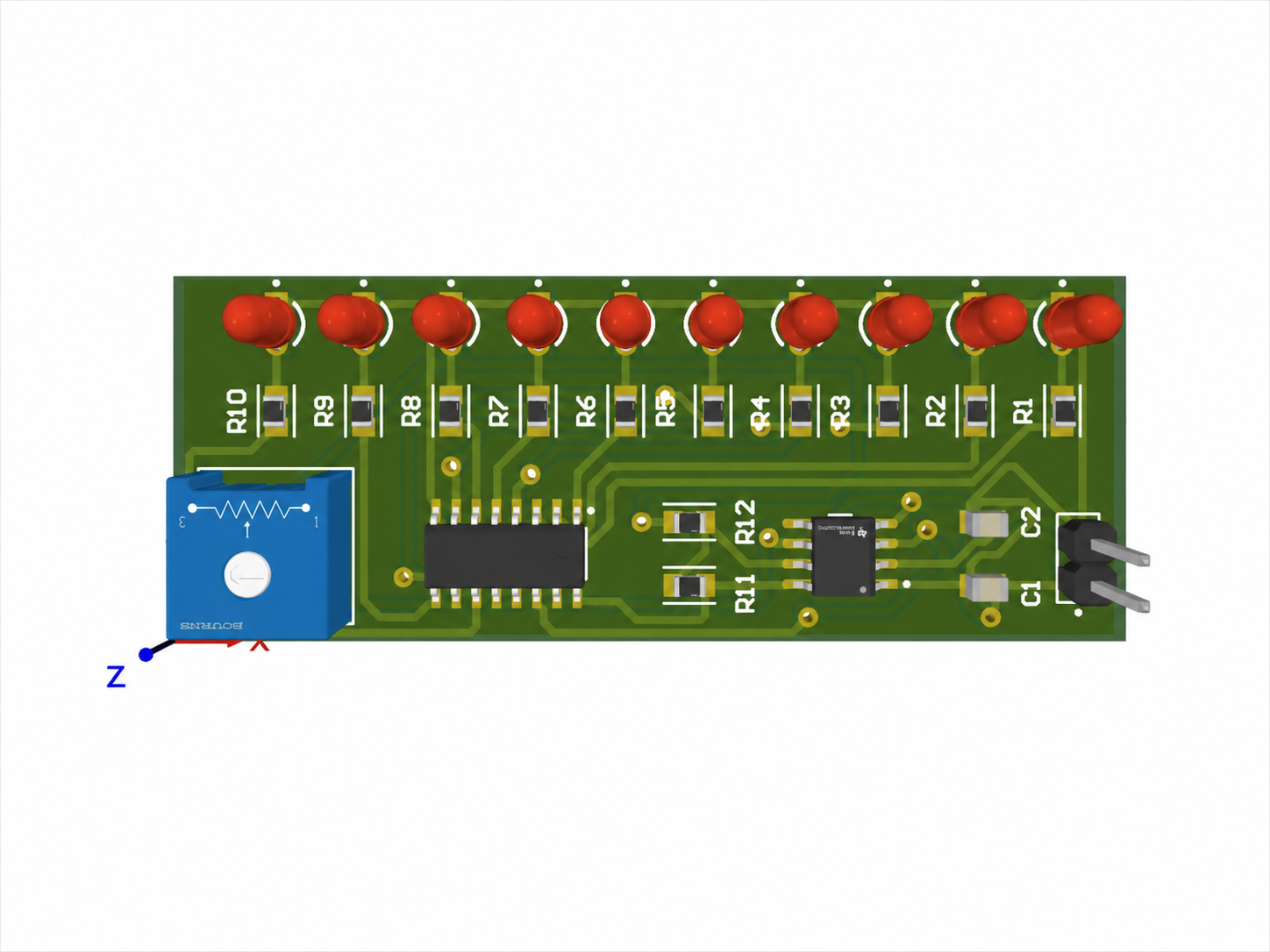 LED Sequencer PCB